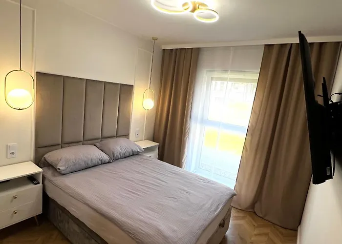 公寓 Bursztynowa Zatoka Letnica 格但斯克